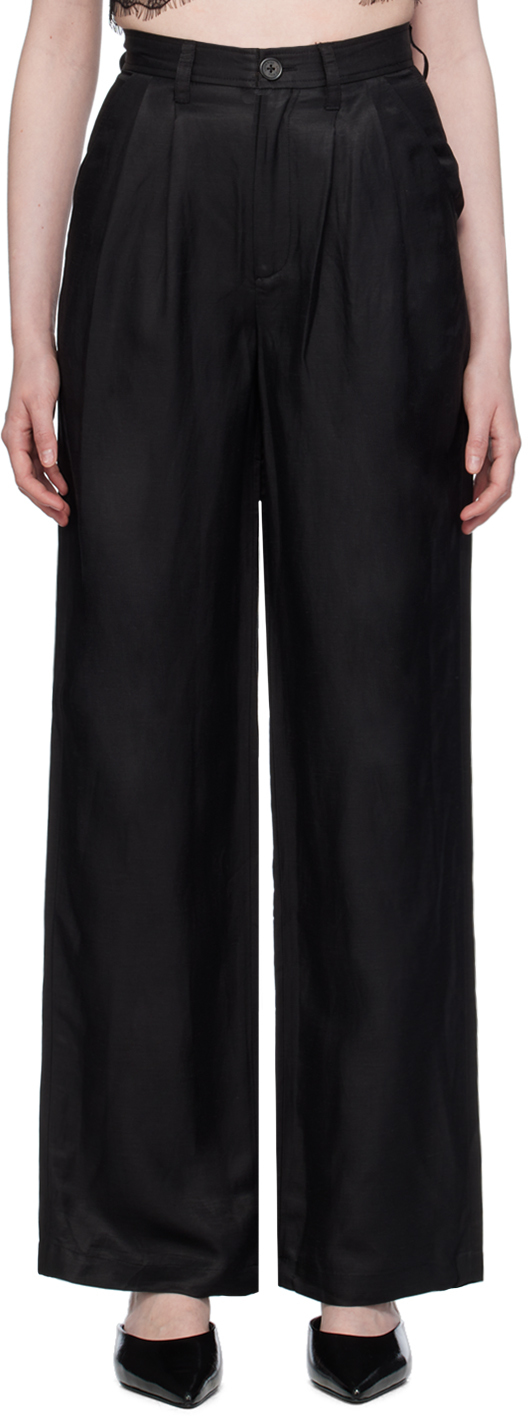 Black Carrie Trousers