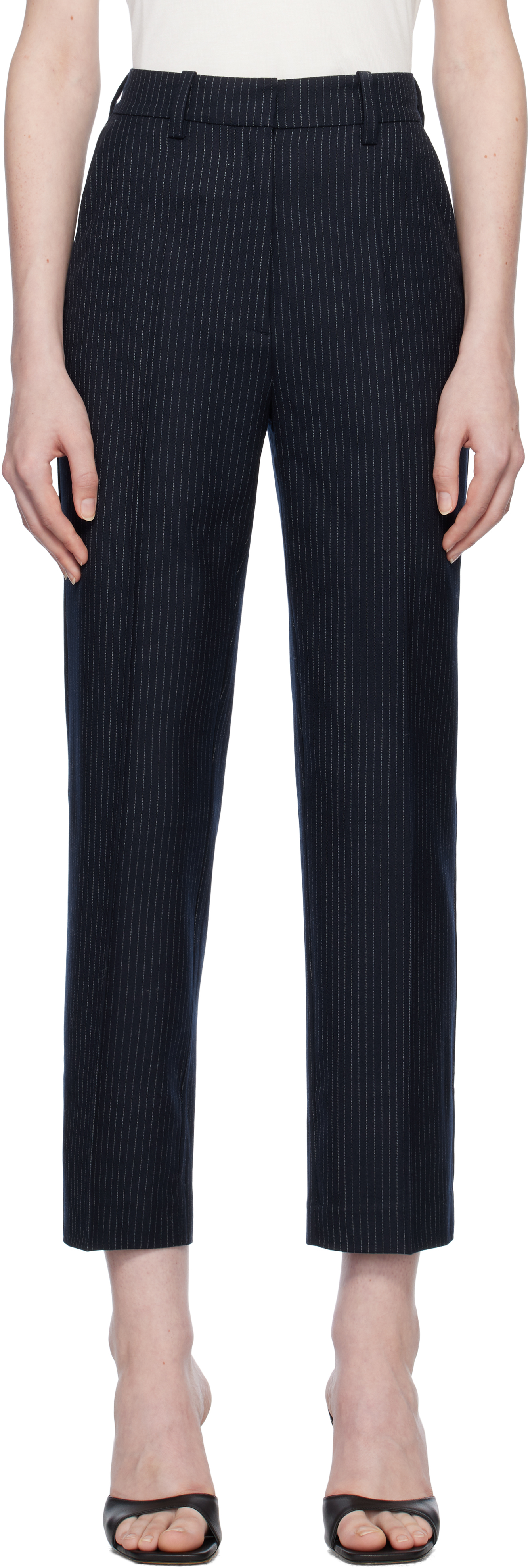 Navy Blaine Trousers