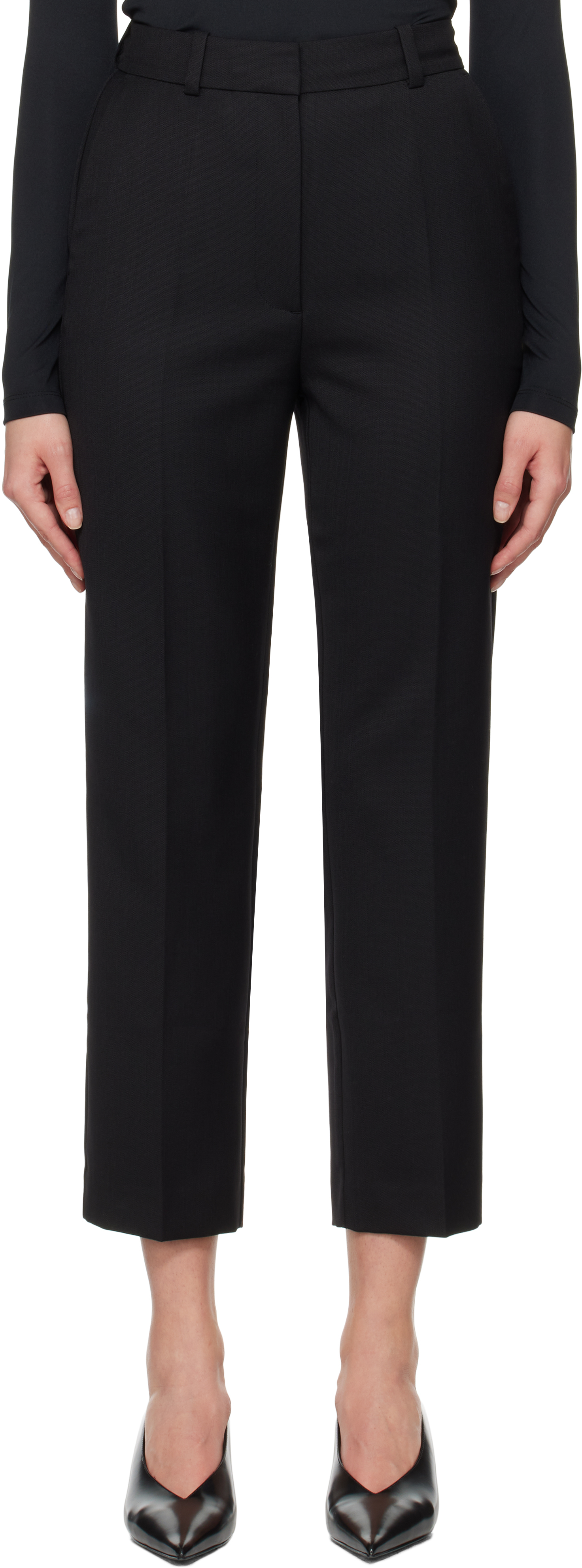 Black Blaine Trousers