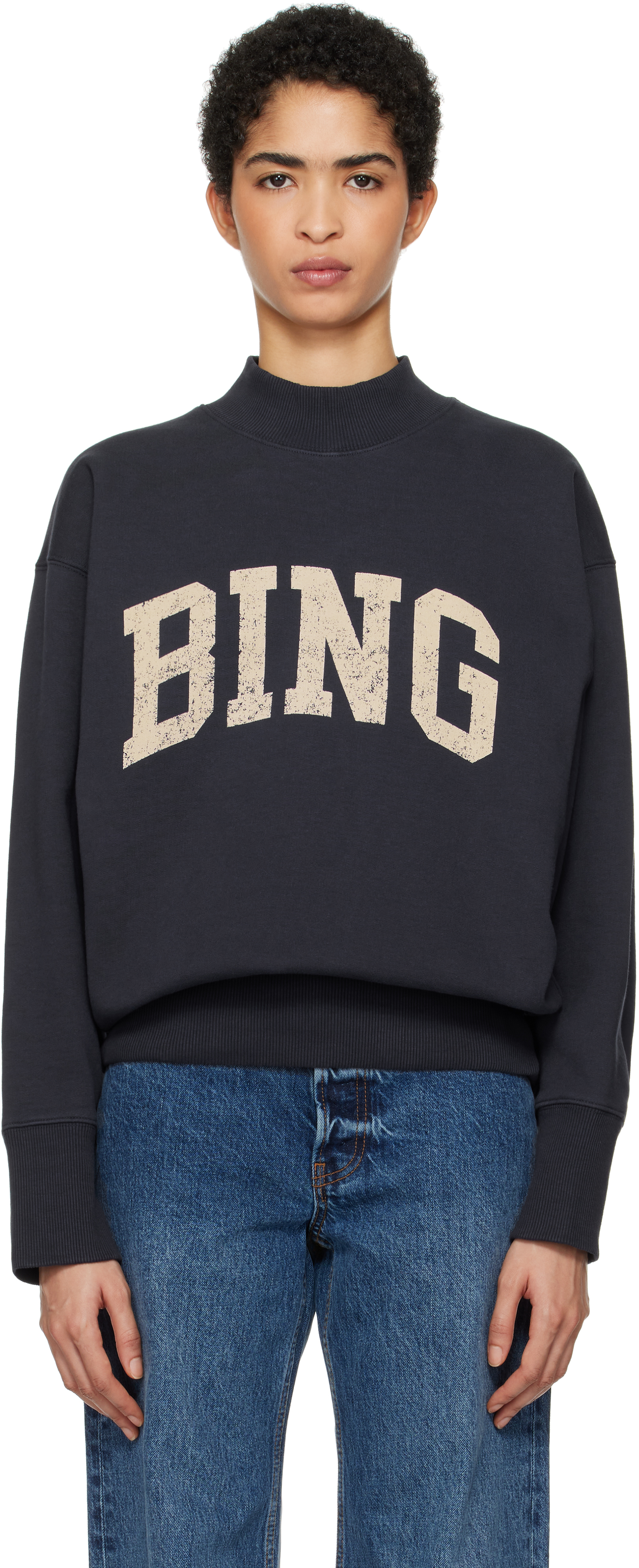 Navy Bradie 'Bing' Sweatshirt