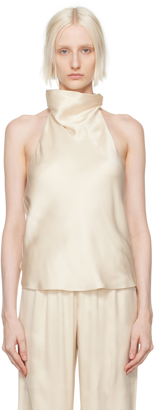 Anine Bing Beige Eliana Camisole