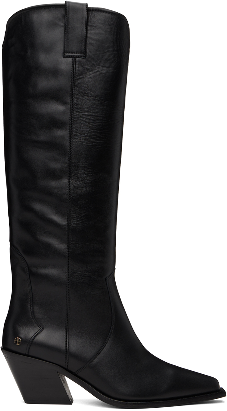 Black Tania Tall Boots