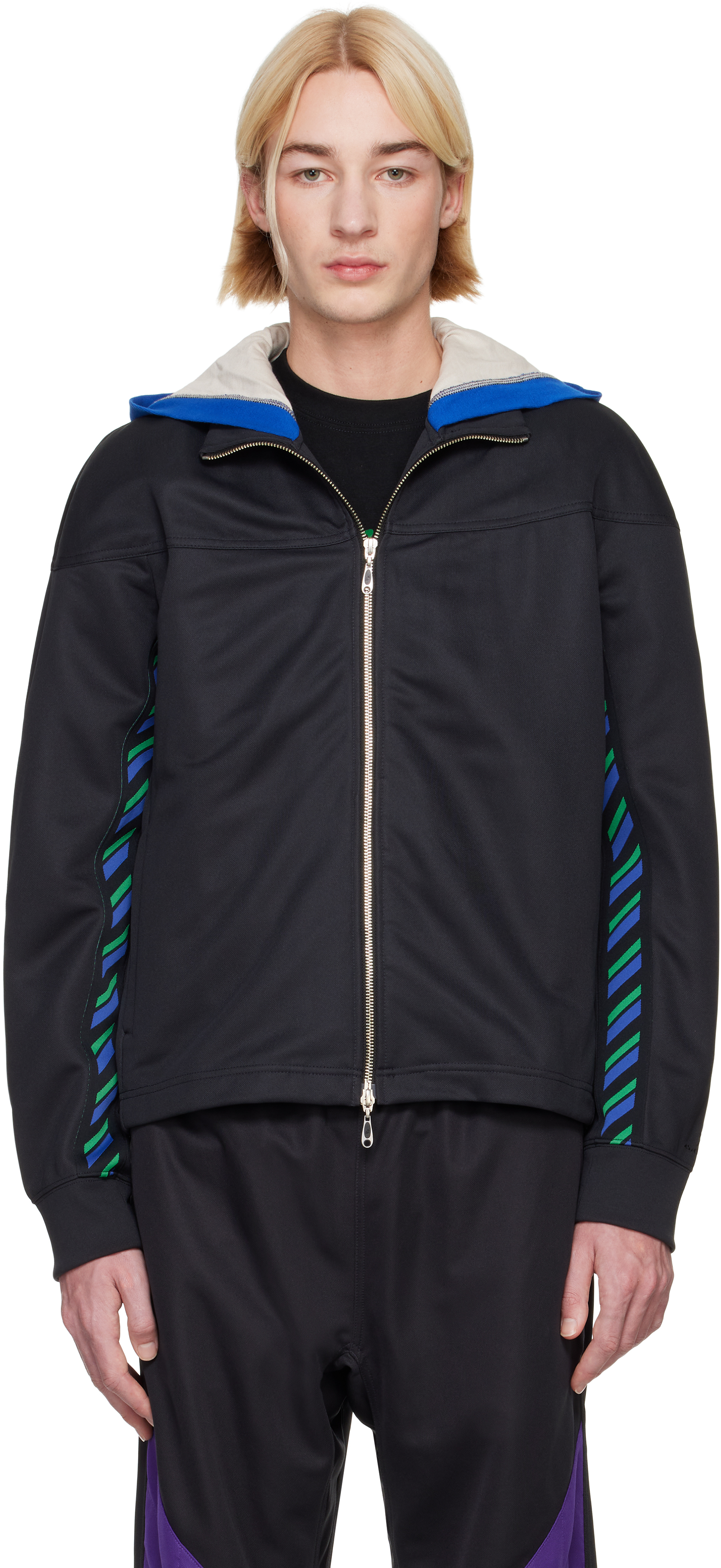 Black Kiko Kostadinov Edition Styrax Track Jacket