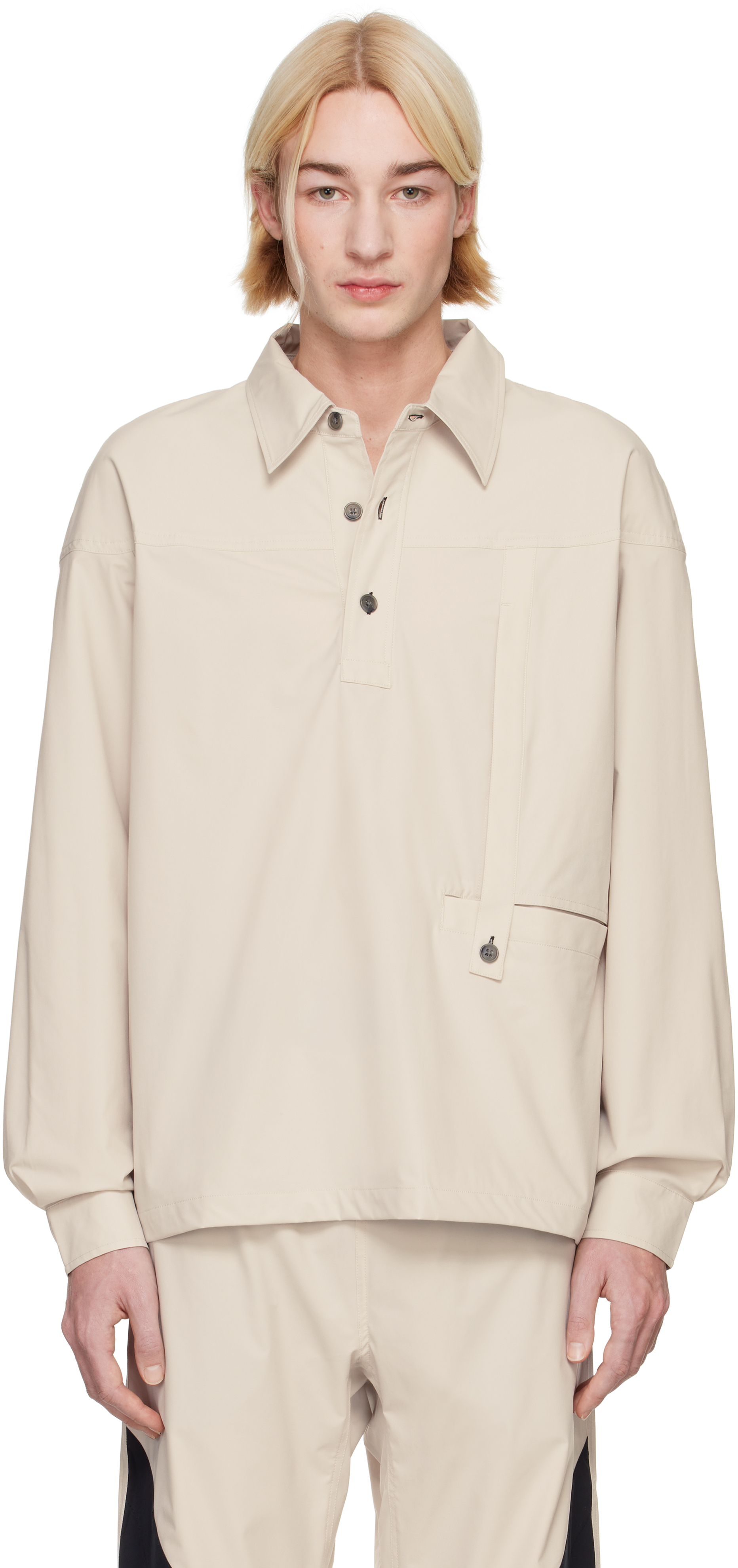 Beige Kiko Kostadinov Edition Ormosiancy Pullover Shirt