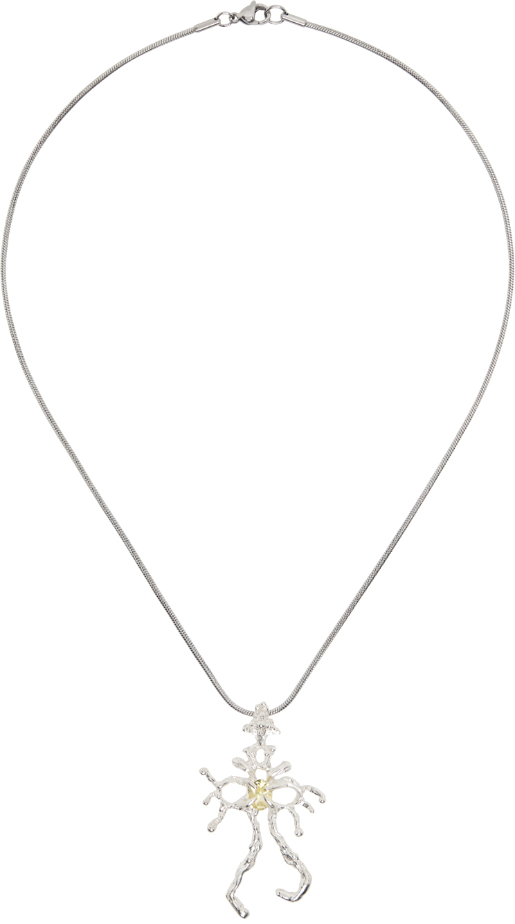 SSENSE Exclusive Silver Allure Pendant Necklace