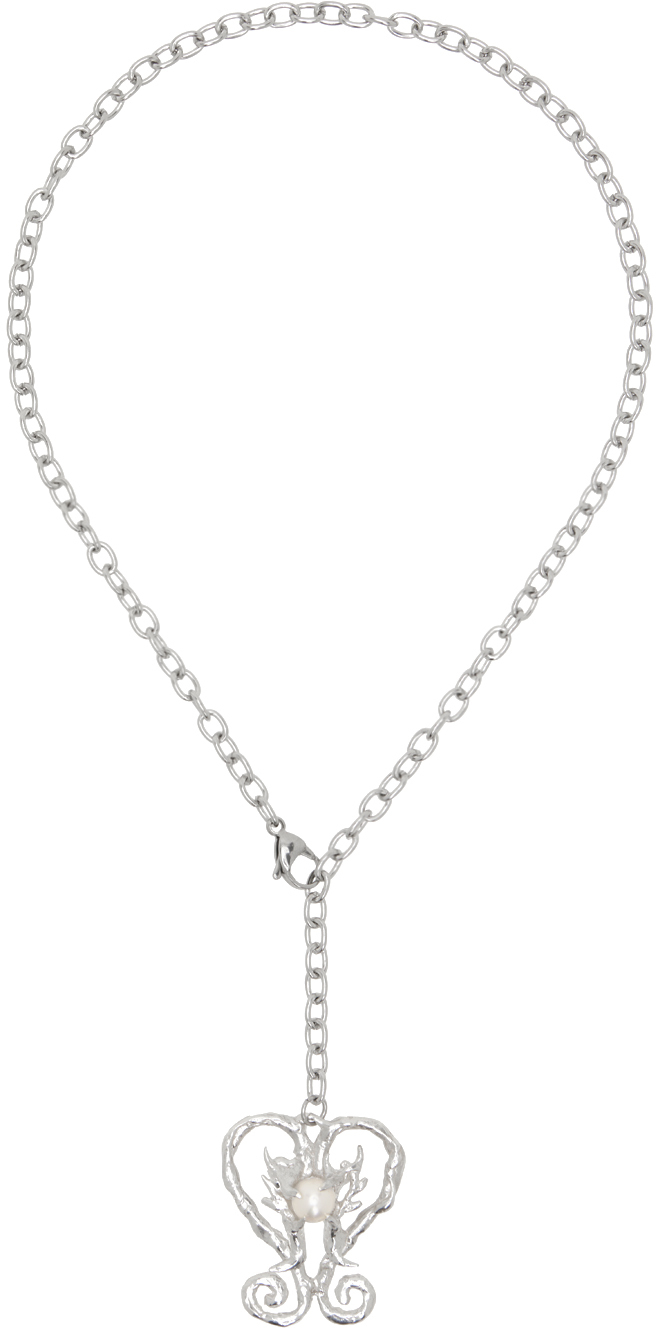 Silver Heiress Pendant Necklace