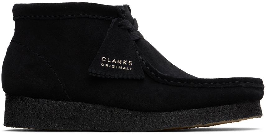 Black Wallabee Boots