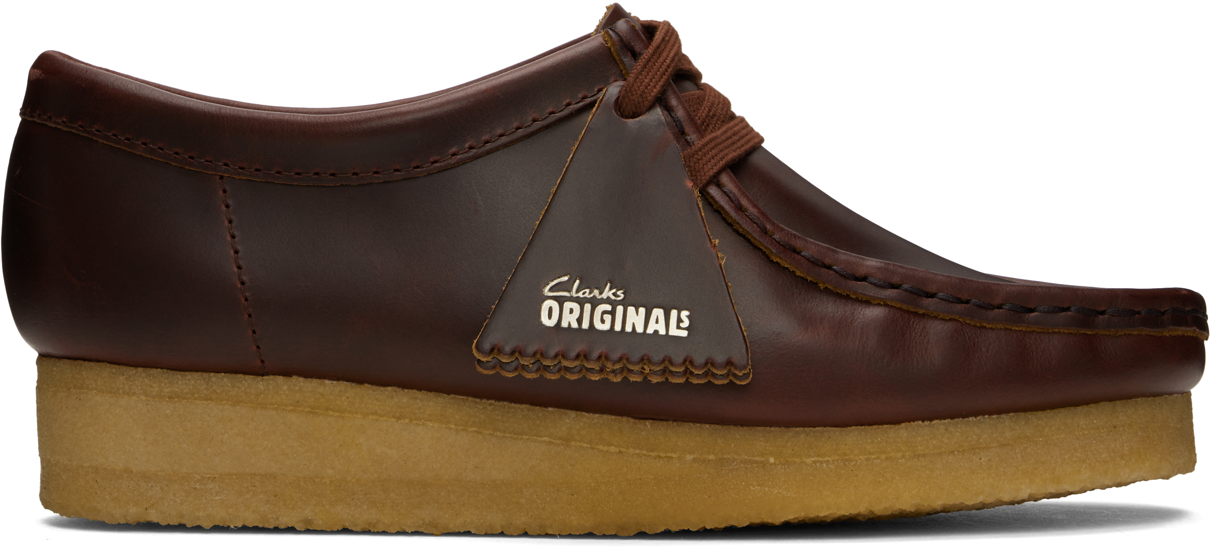 Burgundy Wallabee Derbys