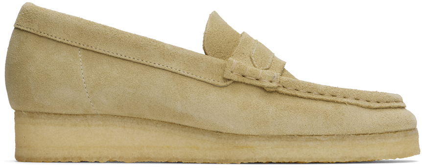 Beige Wallabee Loafers