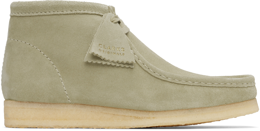 Beige Wallabee Boots