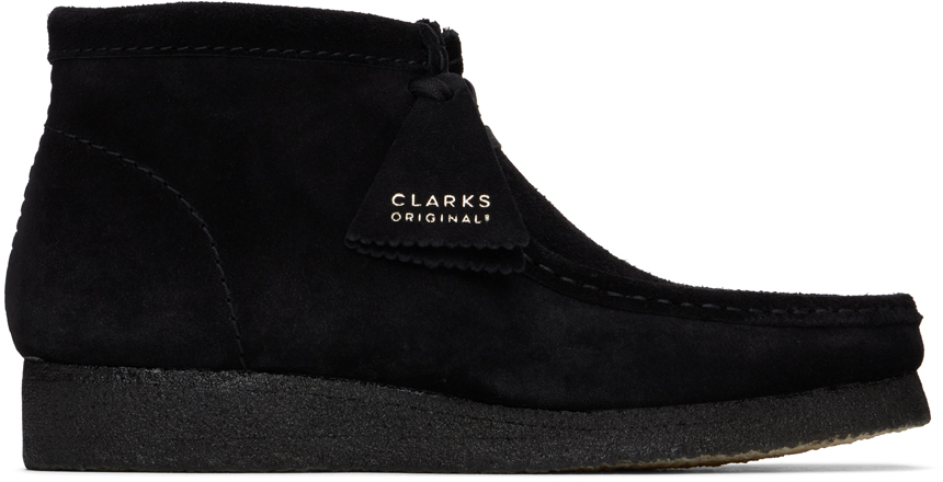 Black Wallabee Boots