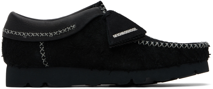 Black Neighborhood Edition Wallabee Derbys