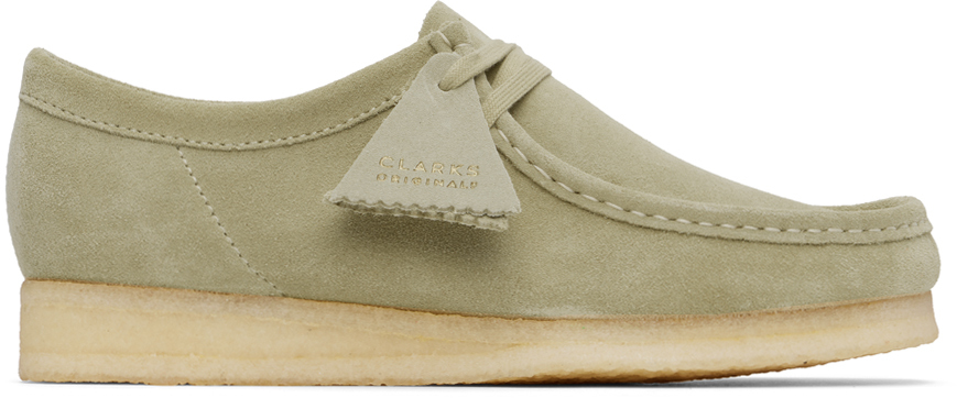 Taupe Wallabee Derbys