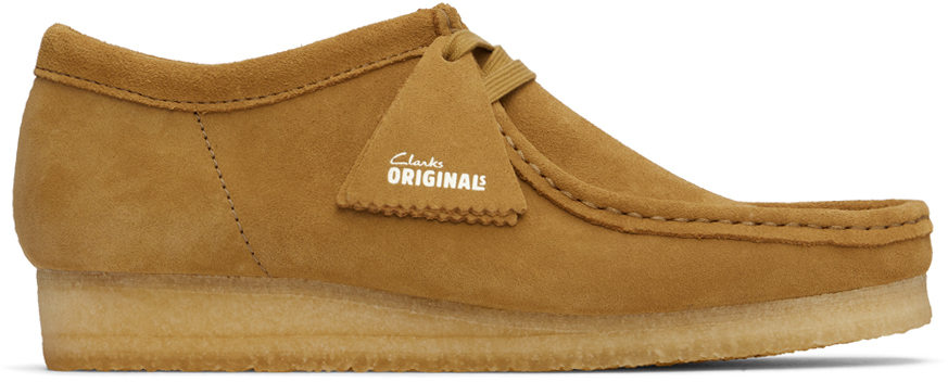 Tan Wallabee Derbys