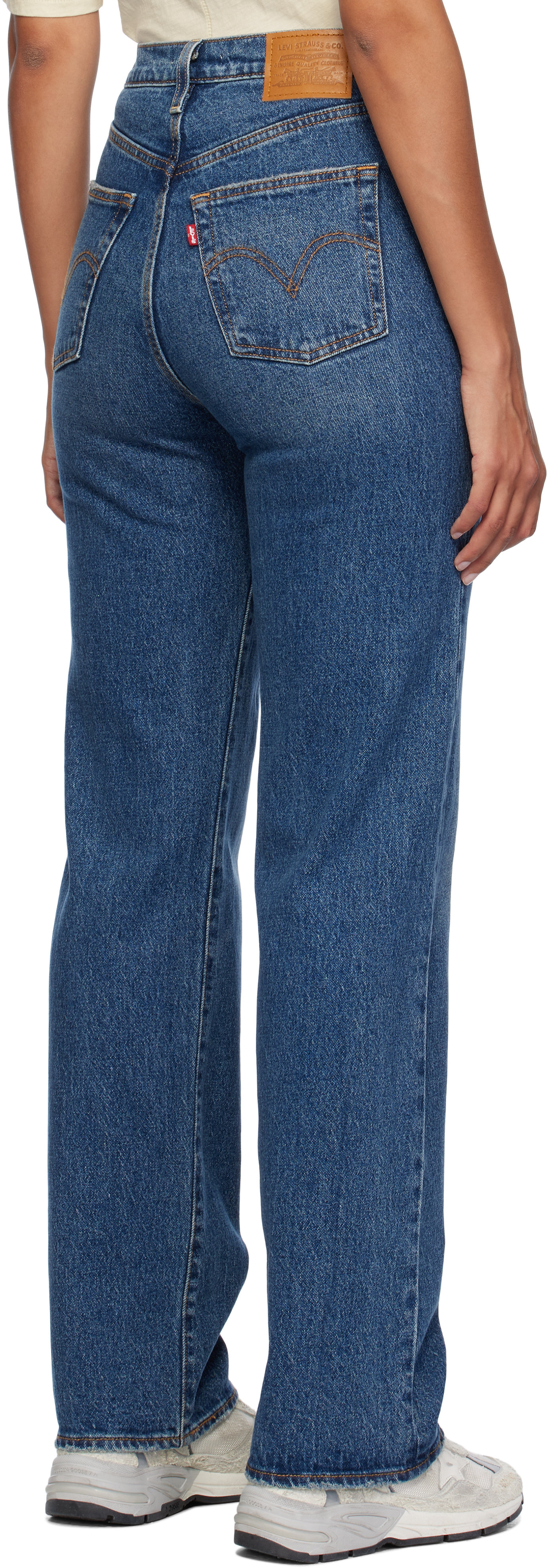 Levi's Ribcage Straight Ankle Jeans In Valley View