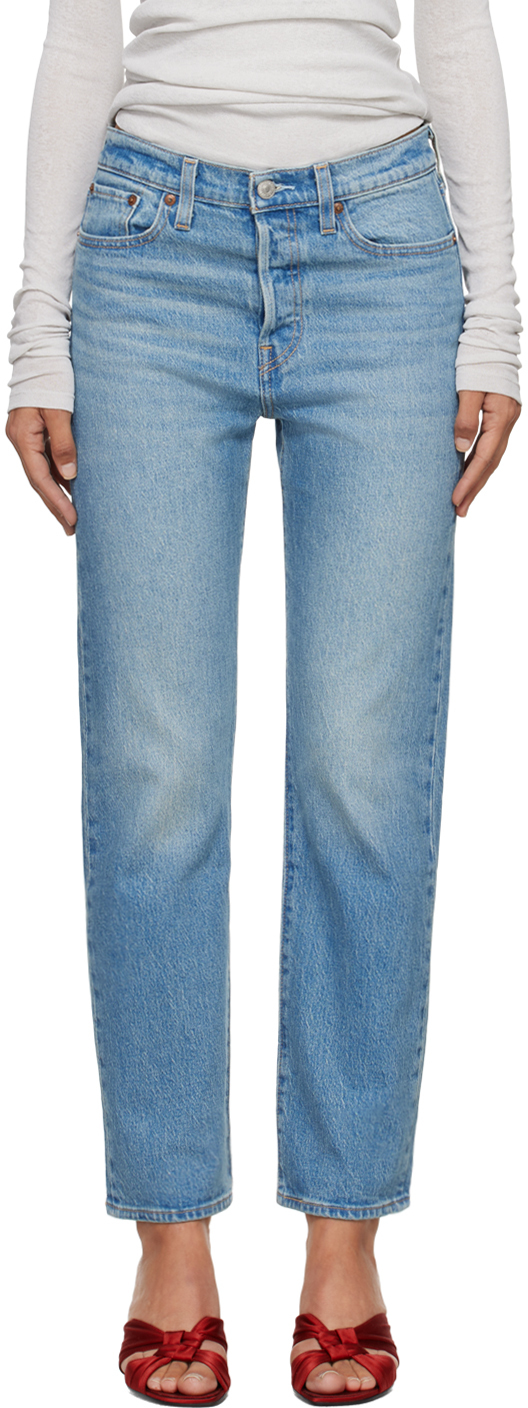 Blue Wedgie Straight Fit Jeans