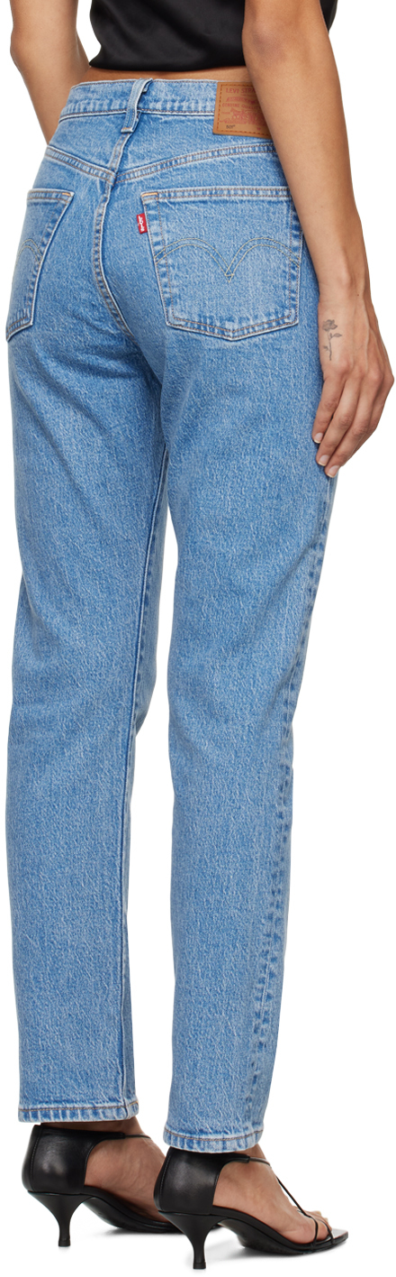 LEVI'S BLUE 501 ORIGINAL FIT JEANS 