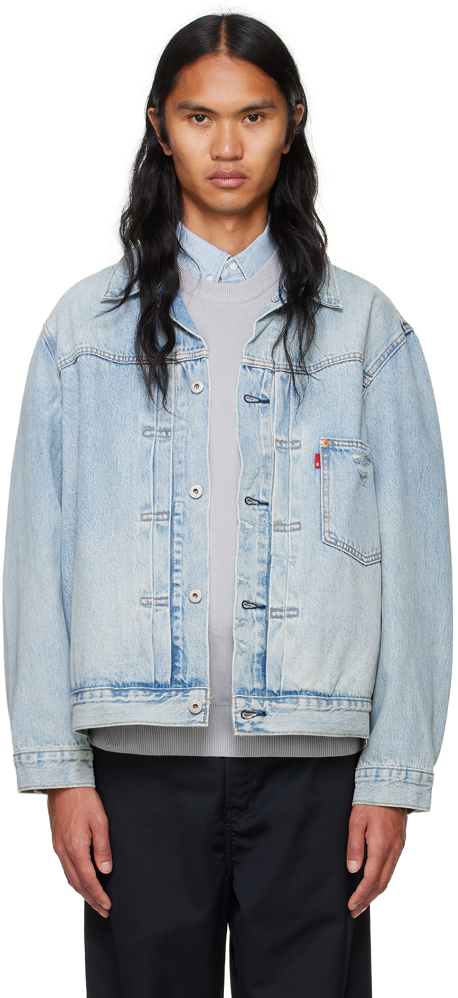 Blue Type I Denim Trucker Jacket