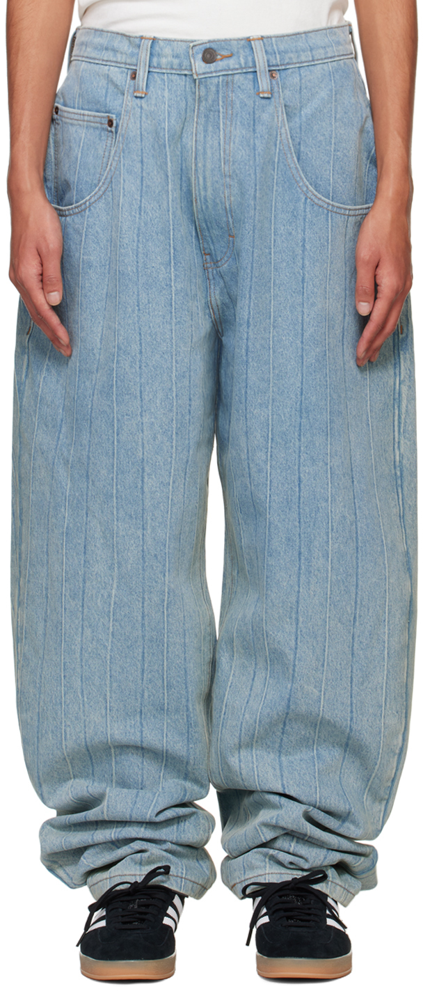 Blue Skate Super Stack Jeans