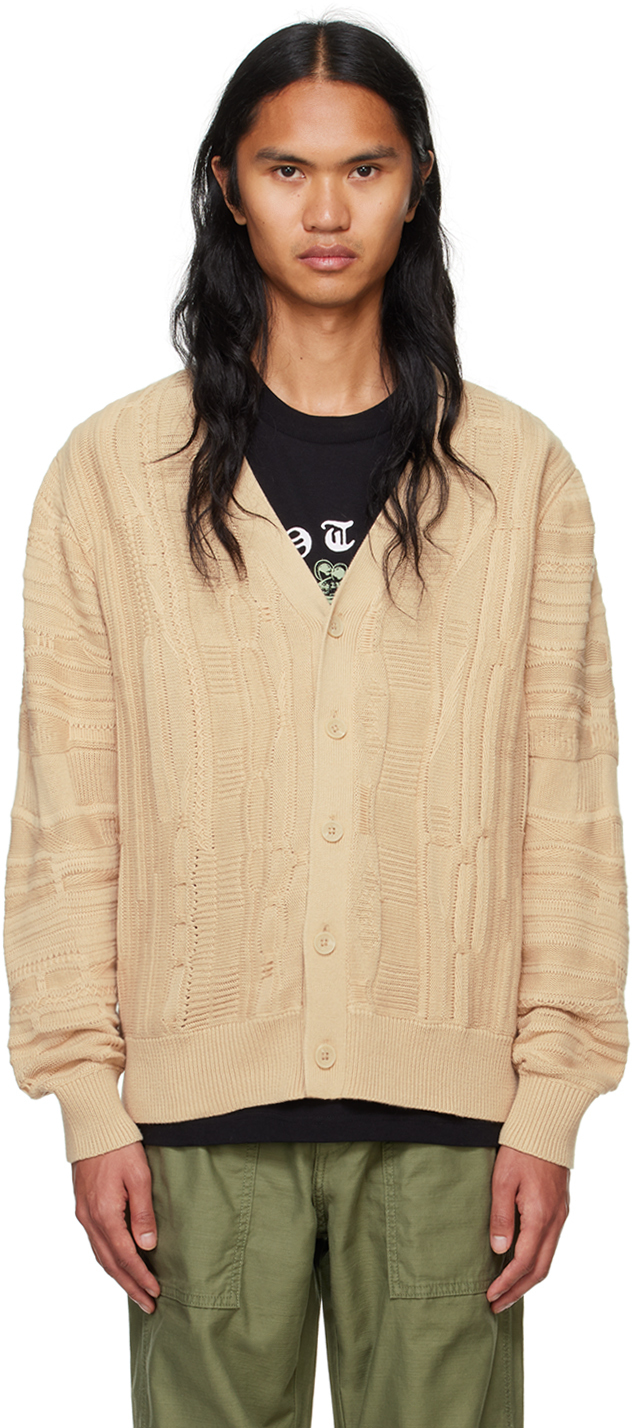 Shop Levi's Beige Richmond Cardigan In Safari