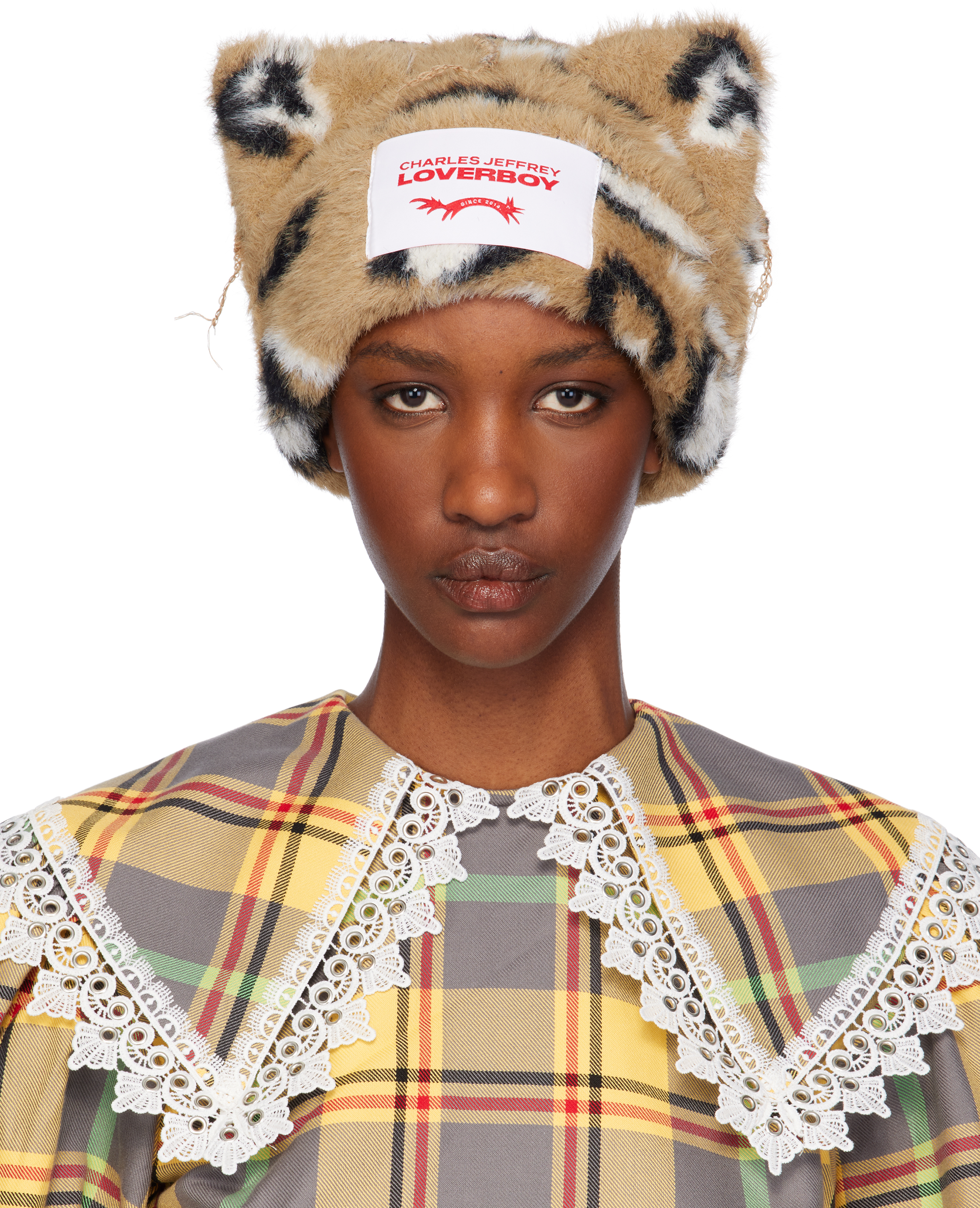 Charles Jeffrey LOVERBOY: ブラウン Fluffy Chunky Ears