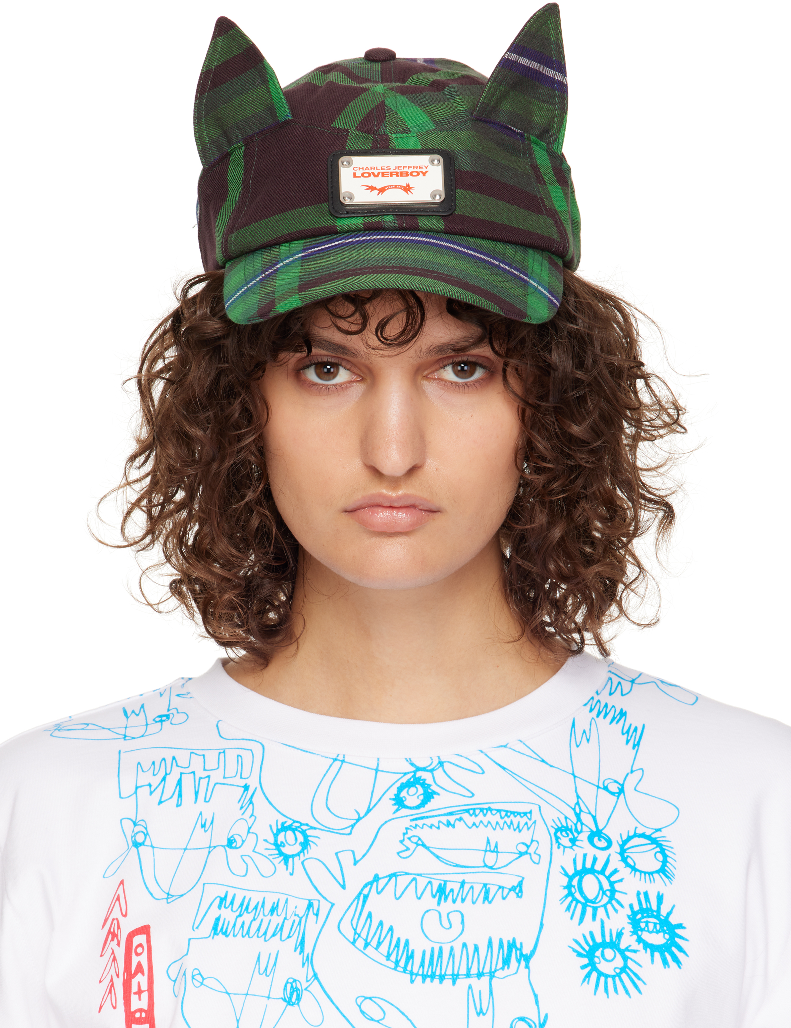 SSENSE Exclusive Green Ears Cap