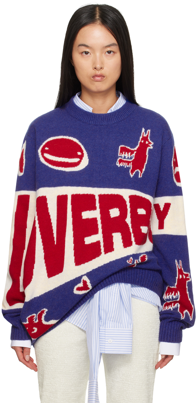 Blue 
Red Topsy Turvy 
Loverboy
 Logo Sweater