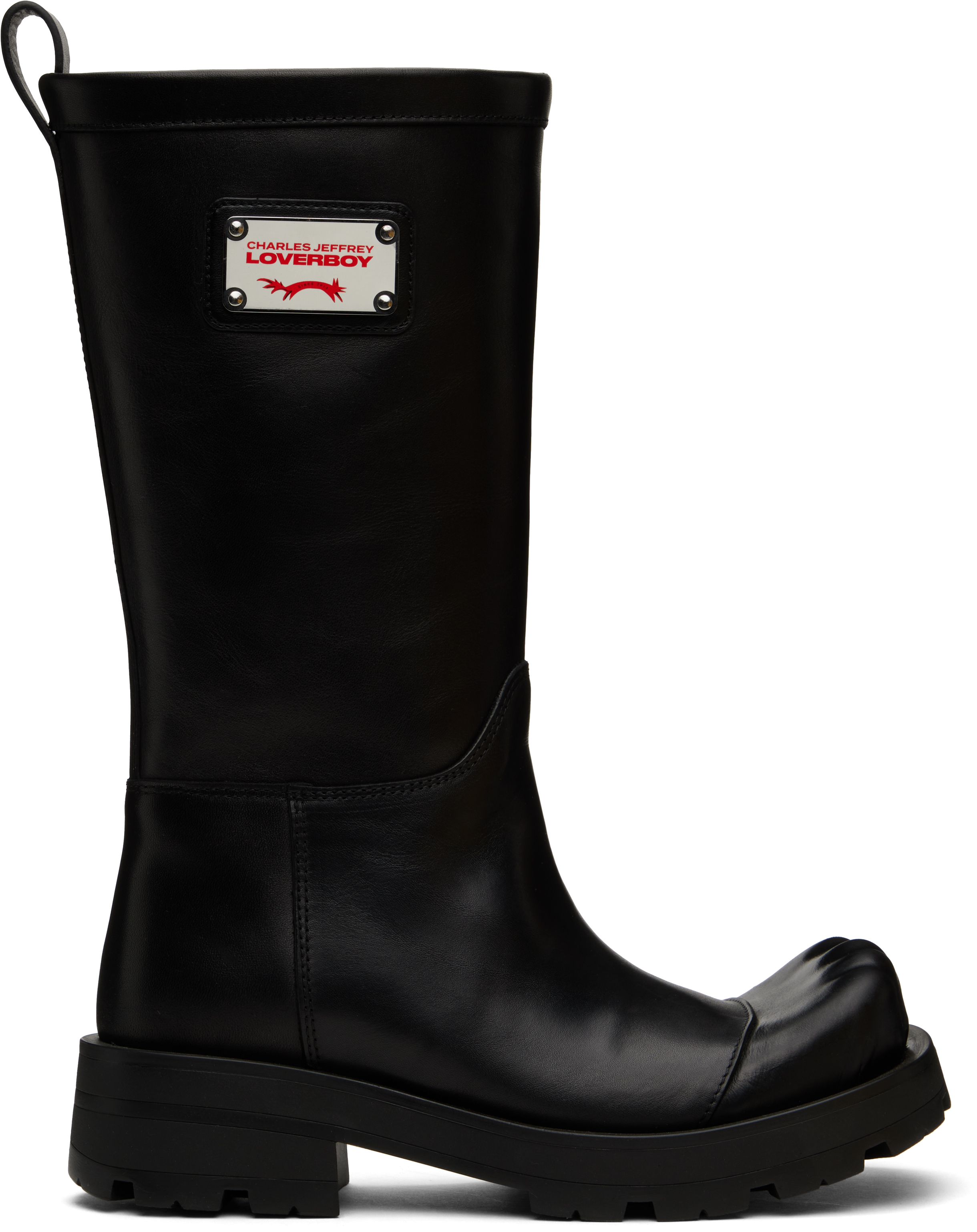 Black Sheathed Boots