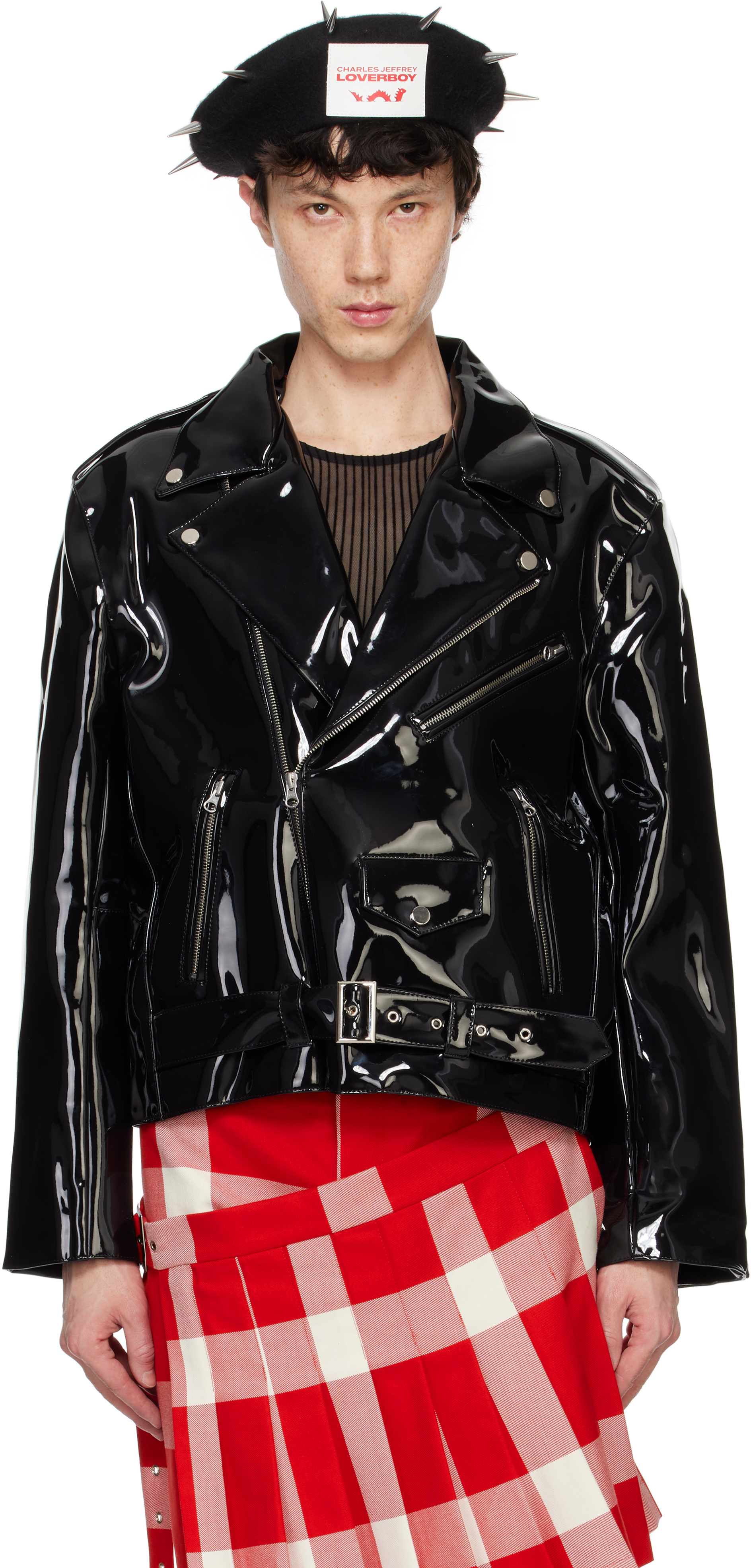 Black Biker Jacket