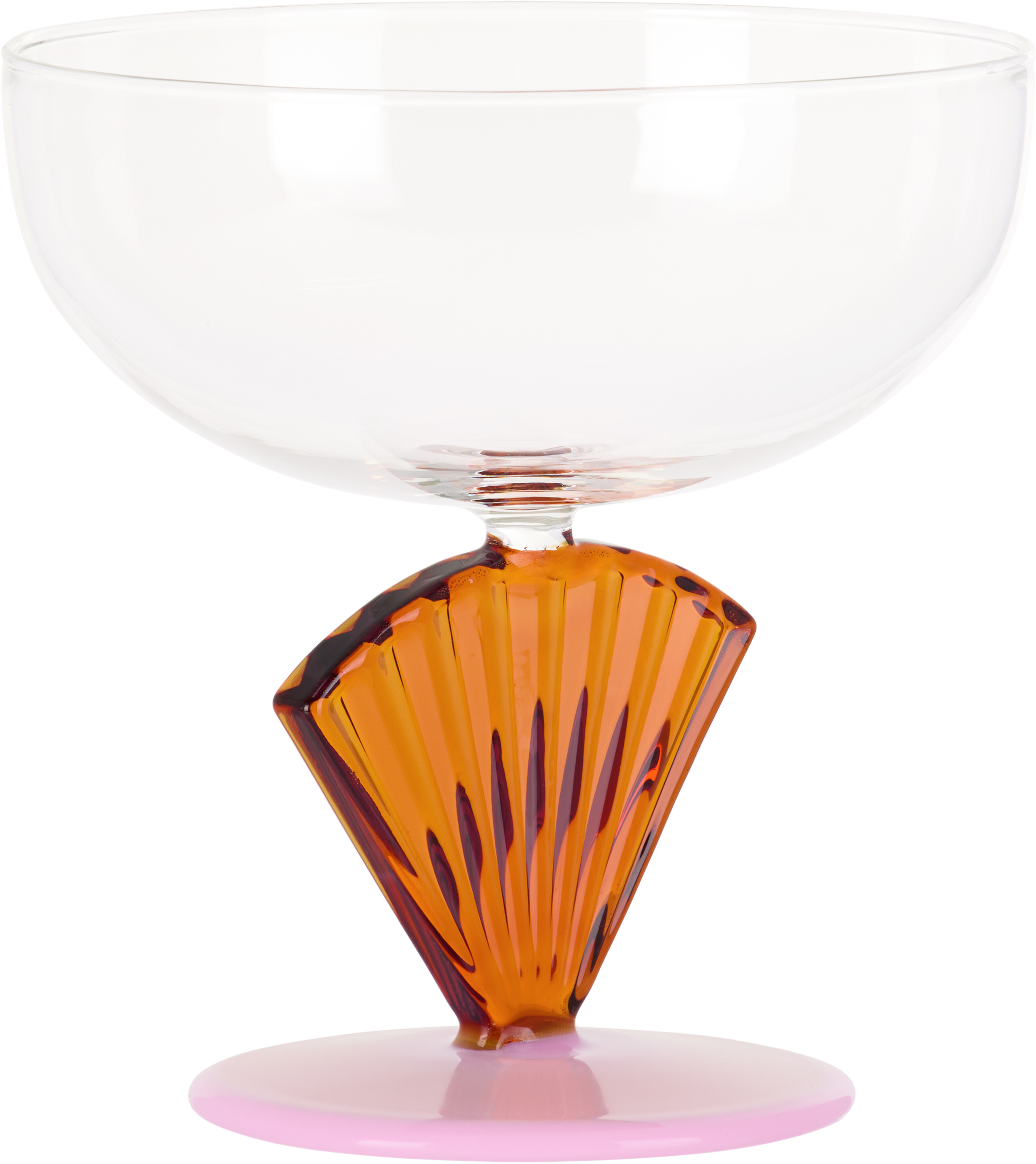 Maison Balzac Gelato Coupe In Pink/amber/clear