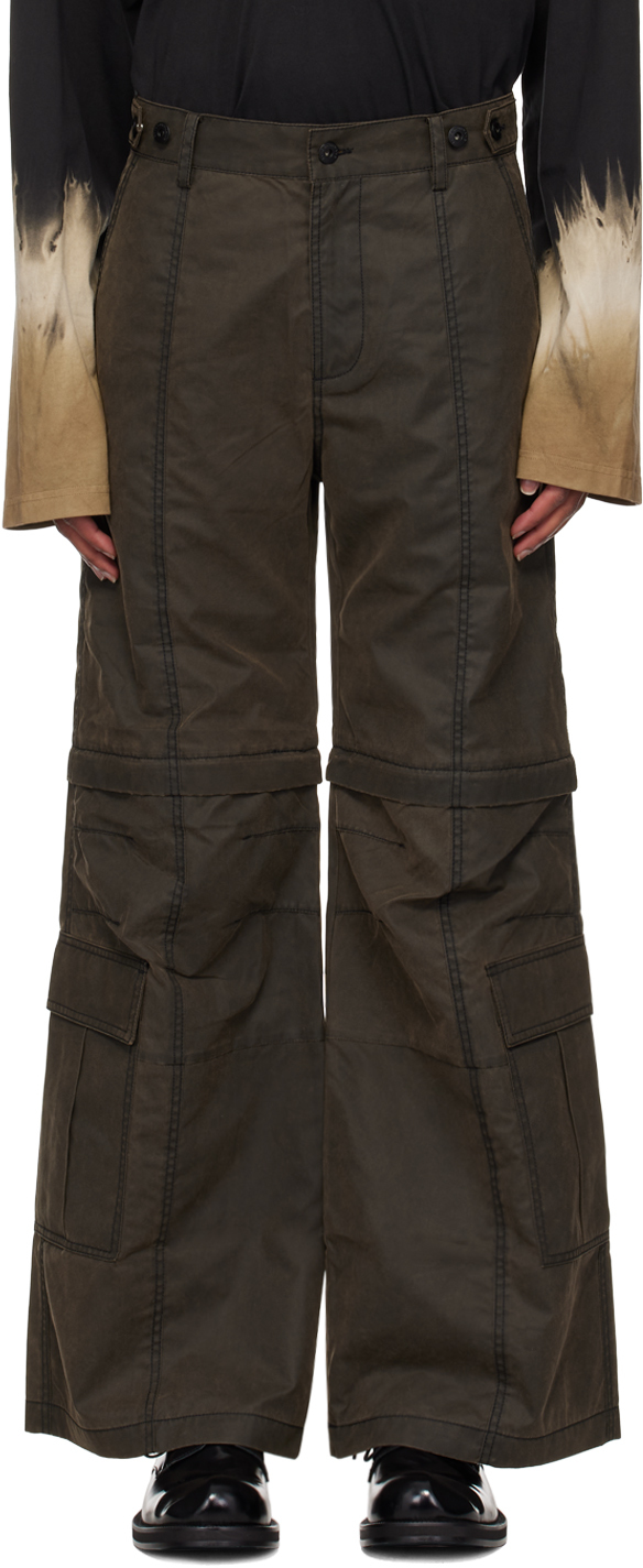 Brown 2IN1 Cargo Pants