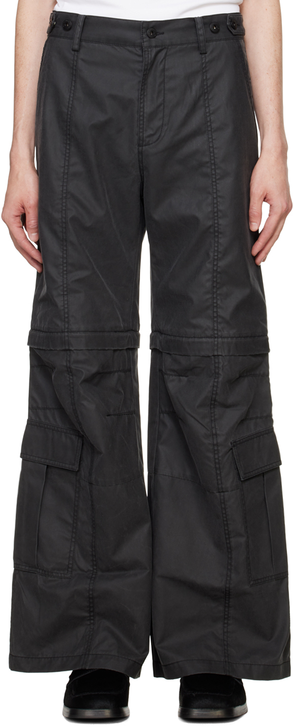 Black 2IN1 Cargo Pants