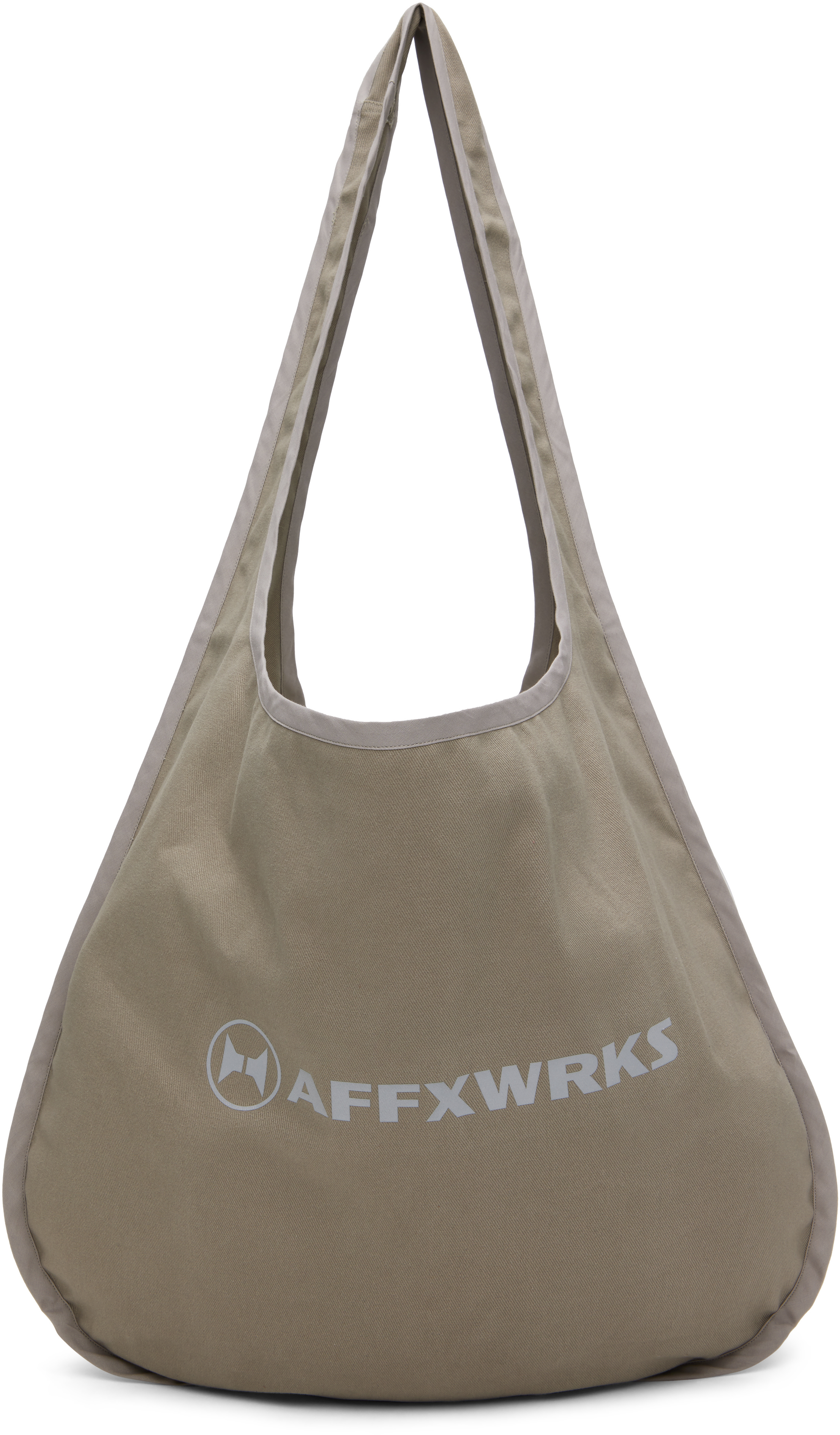 Shop Affxwrks ベージュ Circular バッグ In Sand