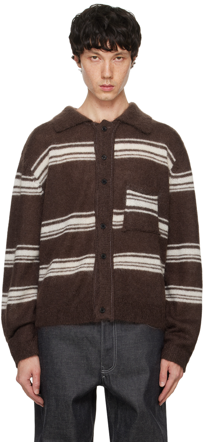 Brown 70's Cardigan