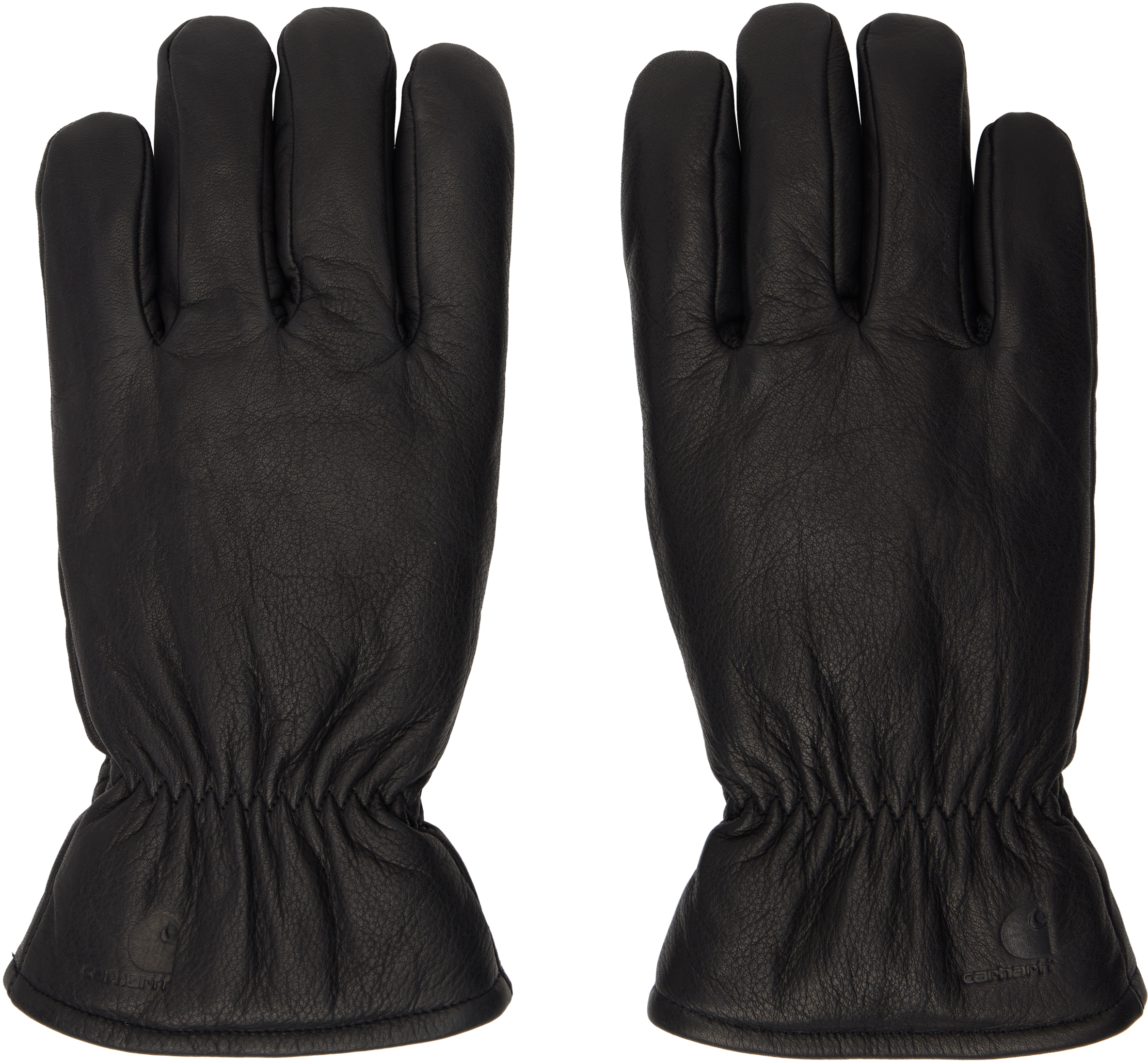 Shop Carhartt Black Fonda Gloves