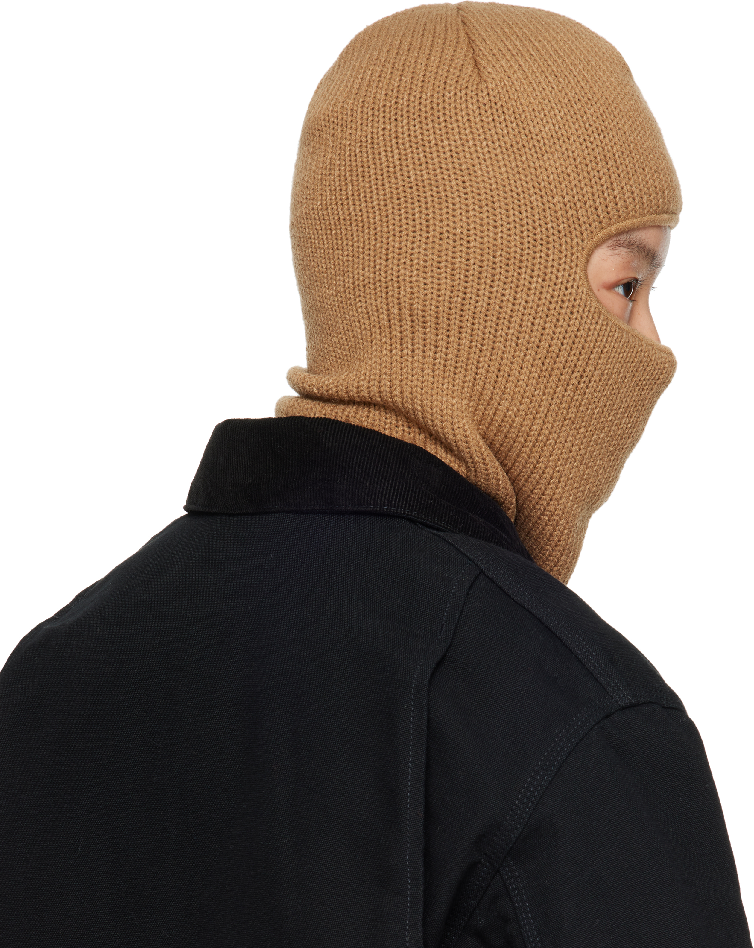 Carhartt Storm Chunky-knit Balaclava In Peanut