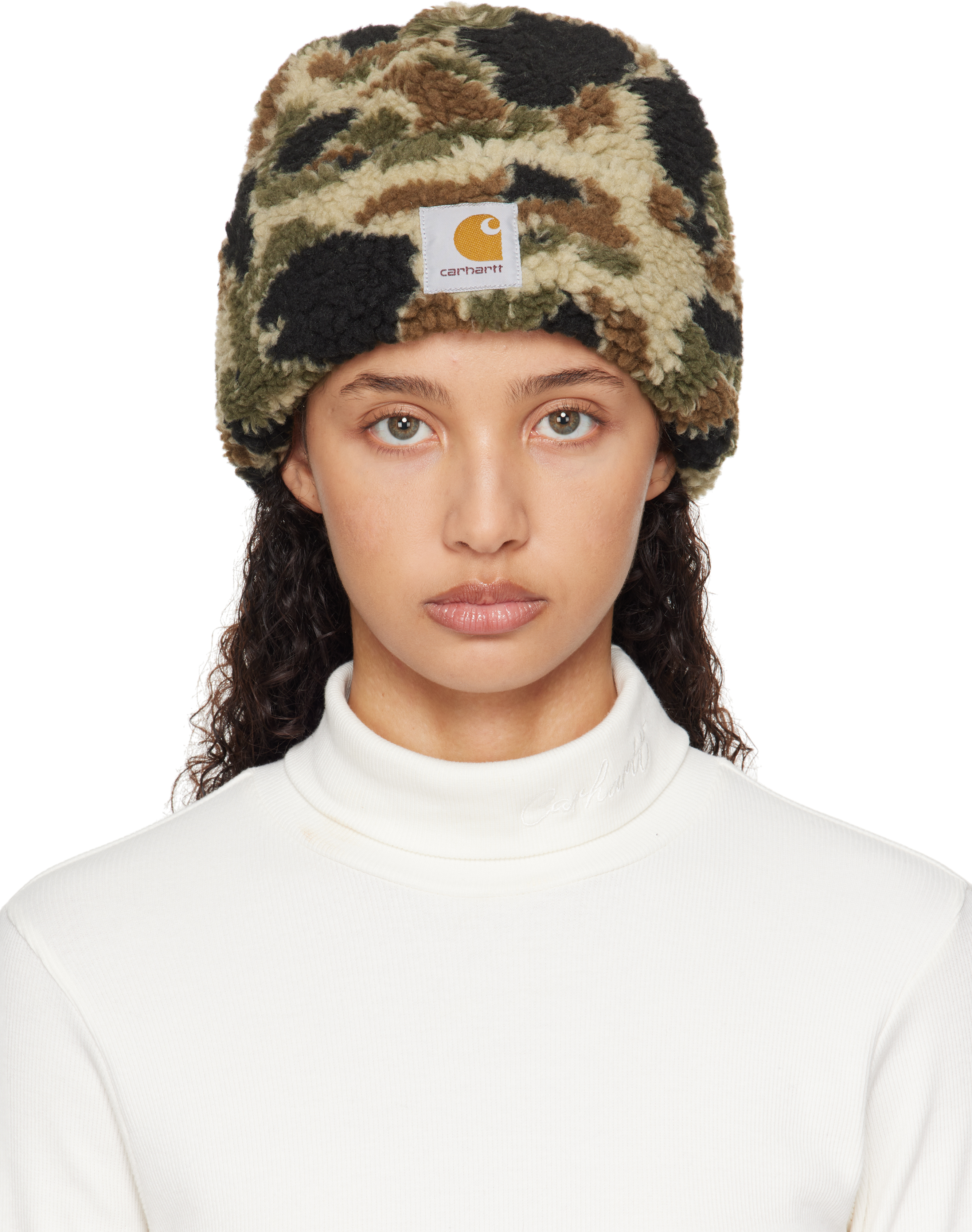 Beige & Khaki Prentis Beanie