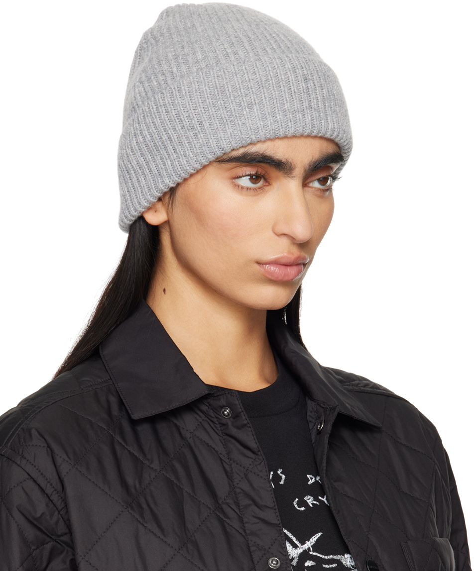 Carhartt Gray Gabe Beanie In Grey Heather