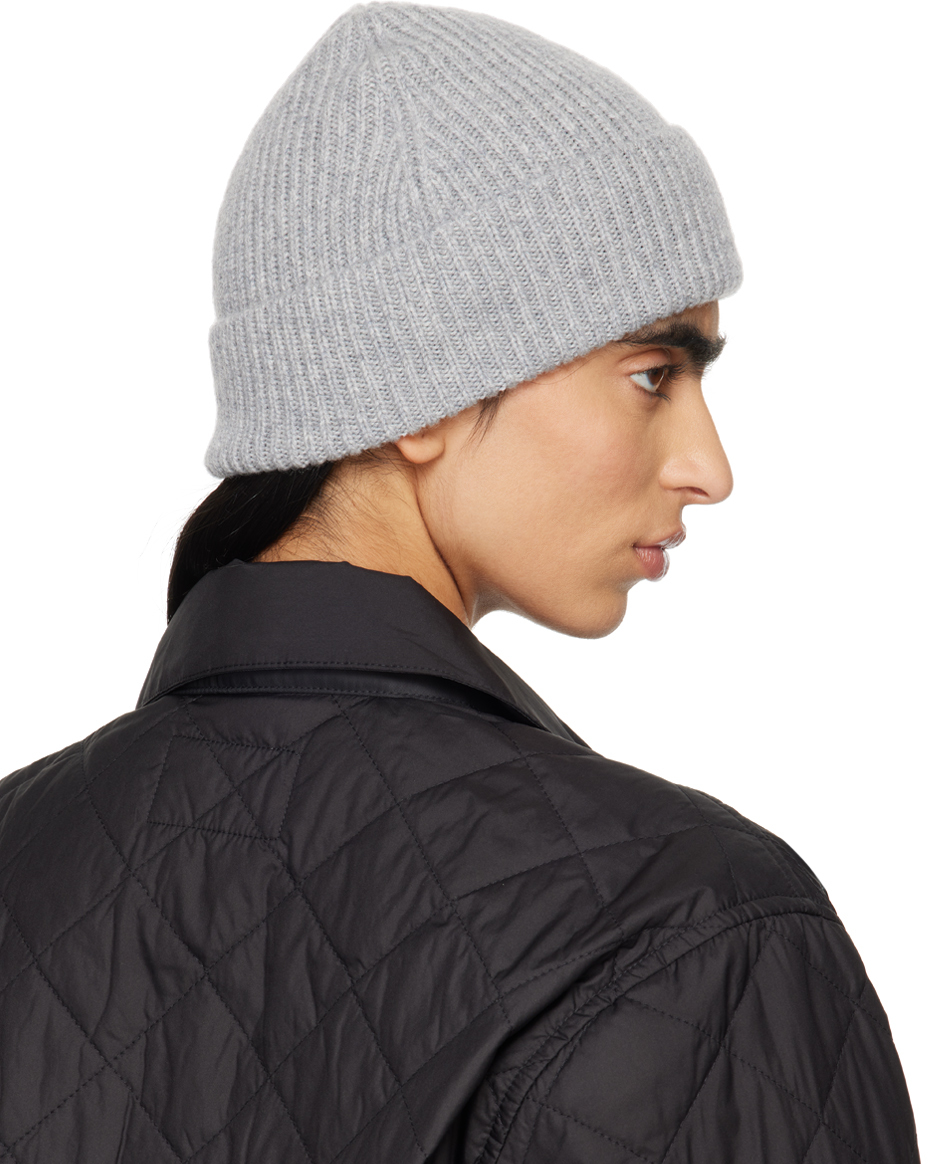 Carhartt Gray Gabe Beanie In Grey Heather