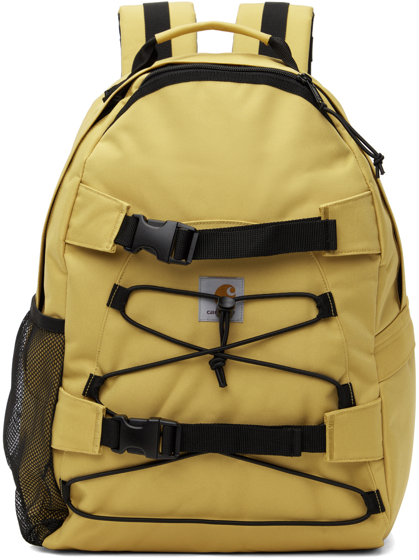 Yellow Kickflip Backpack by Carhartt Work In Progress on Sale