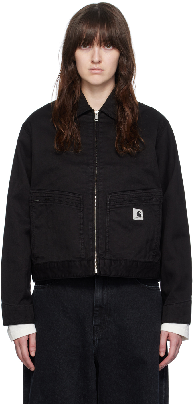 Carhartt Work In Progress: Black Norris Jacket | SSENSE