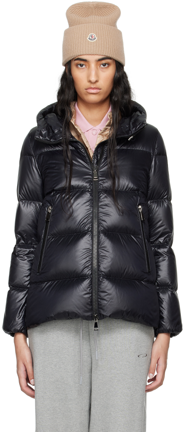 Black Seritte Short Down Jacket