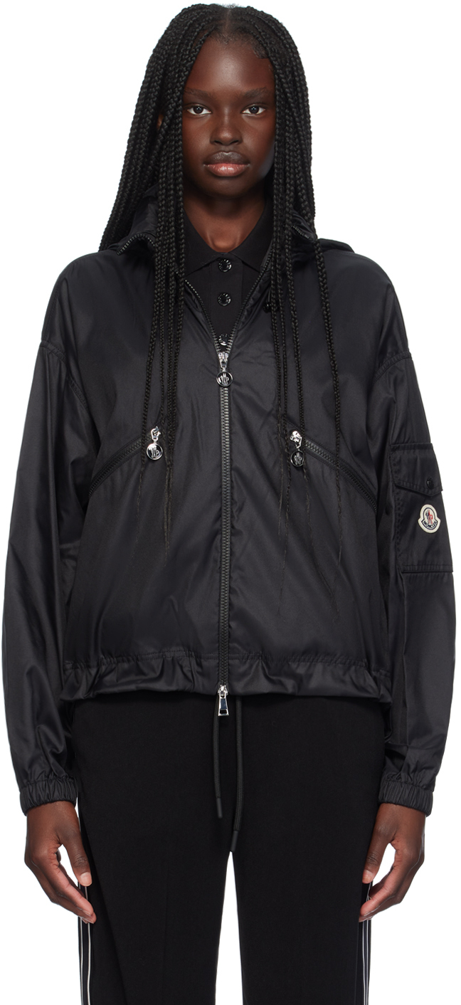 【関税込み】Moncler ブラック Hemar ジャケット Moncler: ブラック Hemar ジャケット | SSENSE 日本