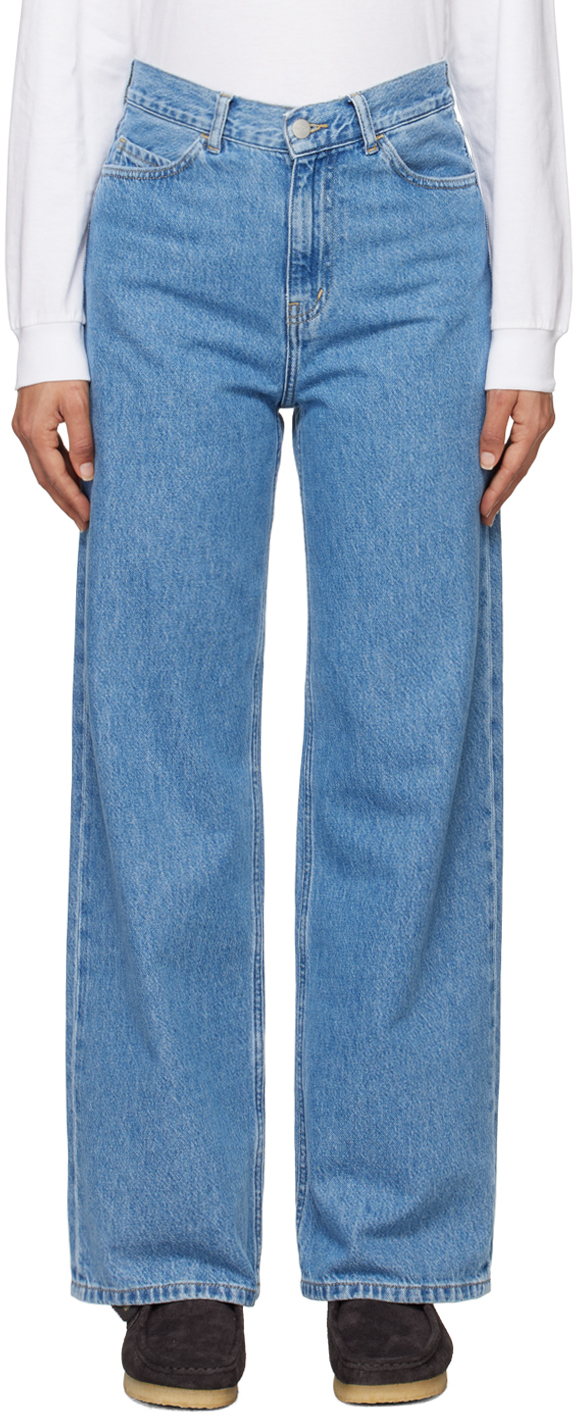 Shop Carhartt Blue Jane Jeans