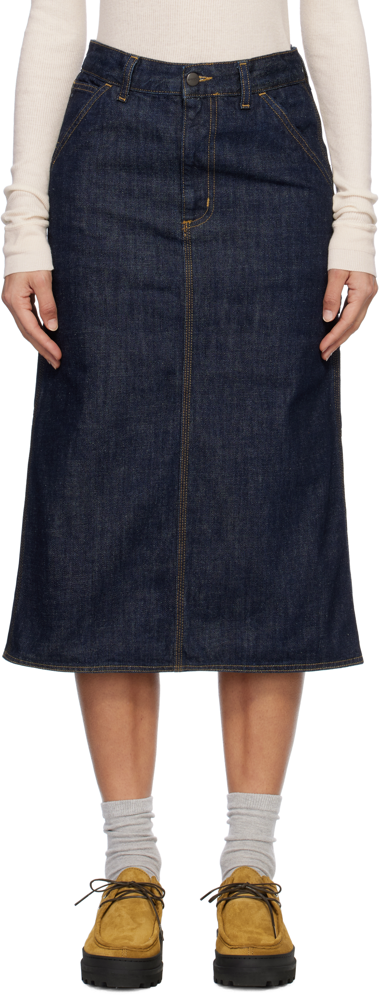 Carhartt Work In Progress mid length skirts for Women | SSENSE