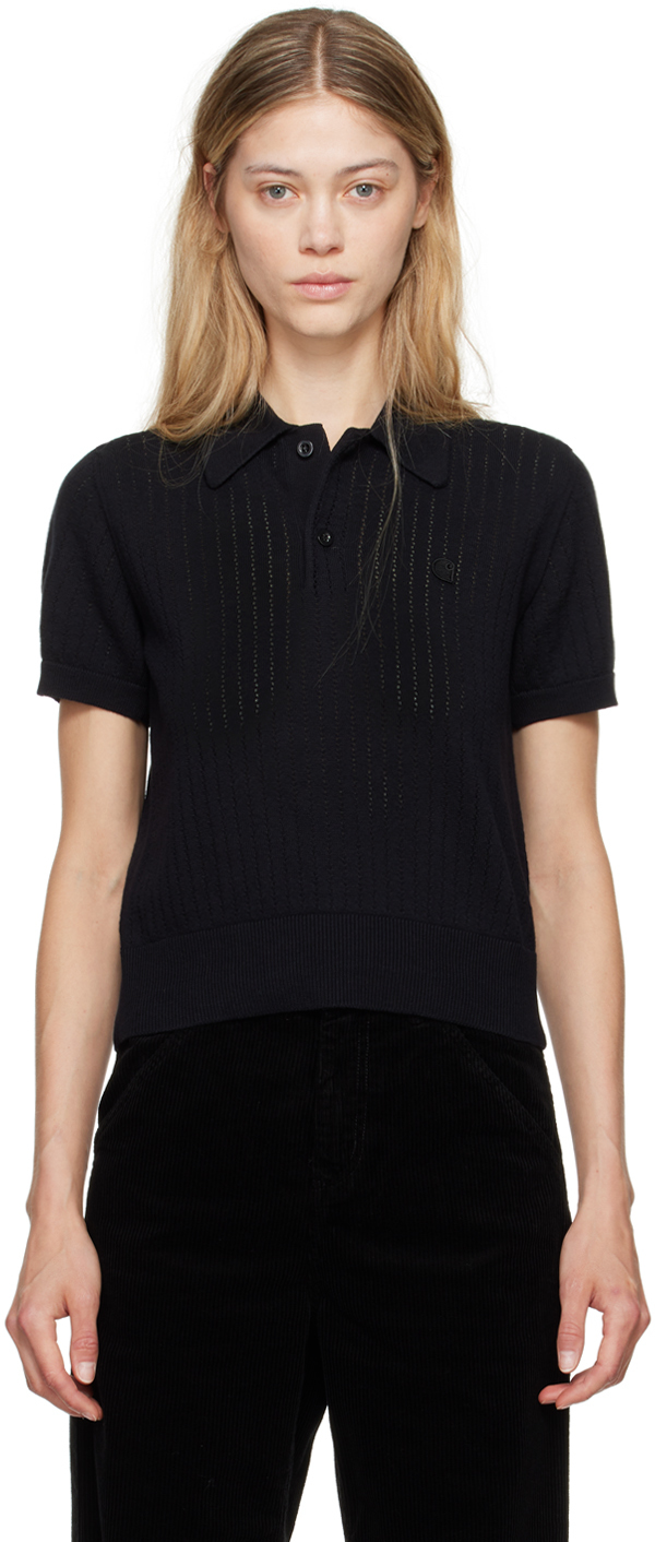 Shop Carhartt Black Norlina Polo