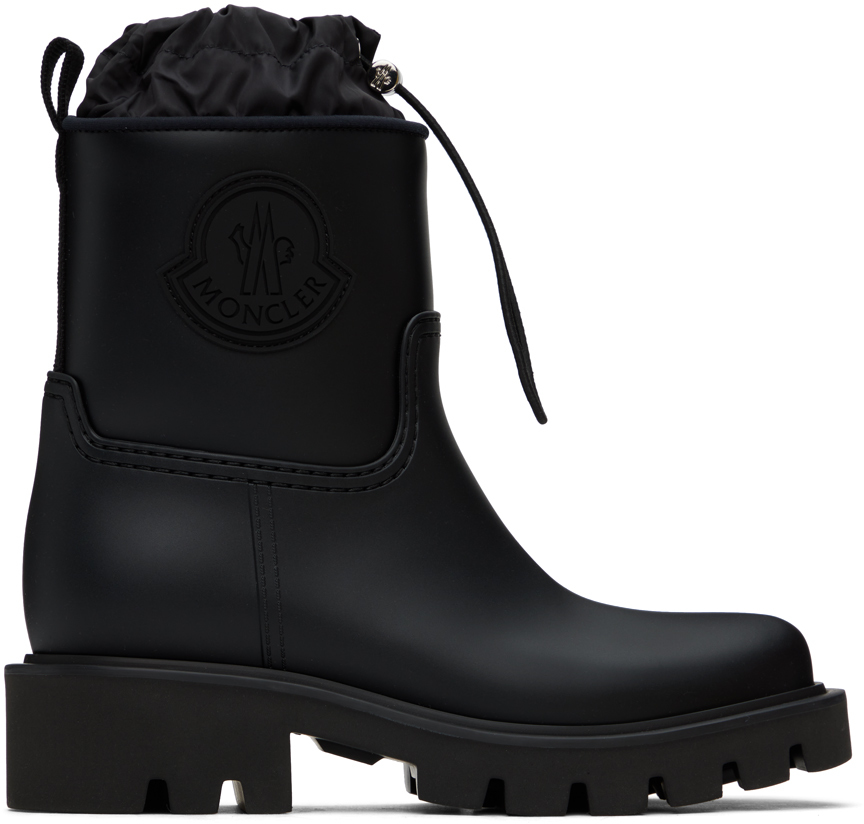 Black Kickstream Rain Boots