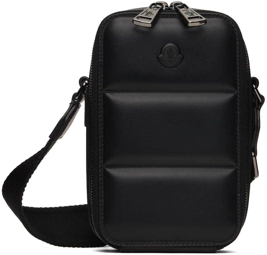 Black Vertical Crossbody Bag