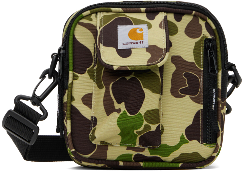 Shop Carhartt カーキ Essentials バッグ In 2eqxx Camo Duck Gree