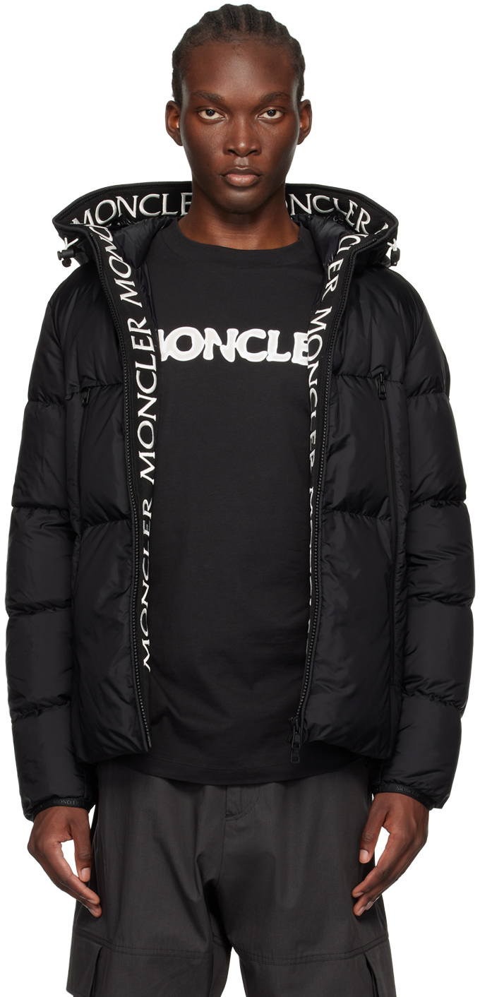 Black Montcla Short Down Jacket